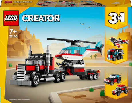 LEGO Creator - Flatbed Truck with Helicopter (31146) LEGO