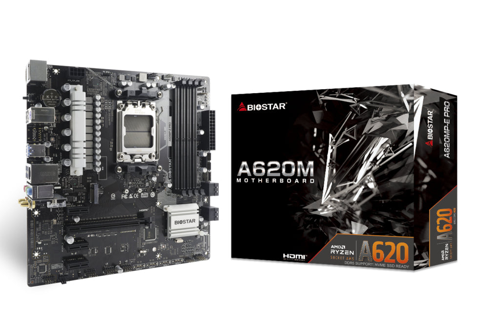 Biostar A620MP-E PRO - Socket AM5 - motherboard Biostar