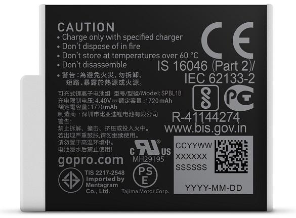 GoPro - Enduro Rechargeable Battery 2-pack GoPro