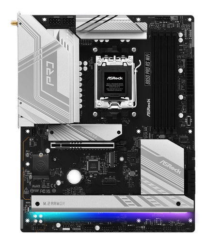 ASRock B850 Pro RS WiFi bundkort - AM5, DDR5