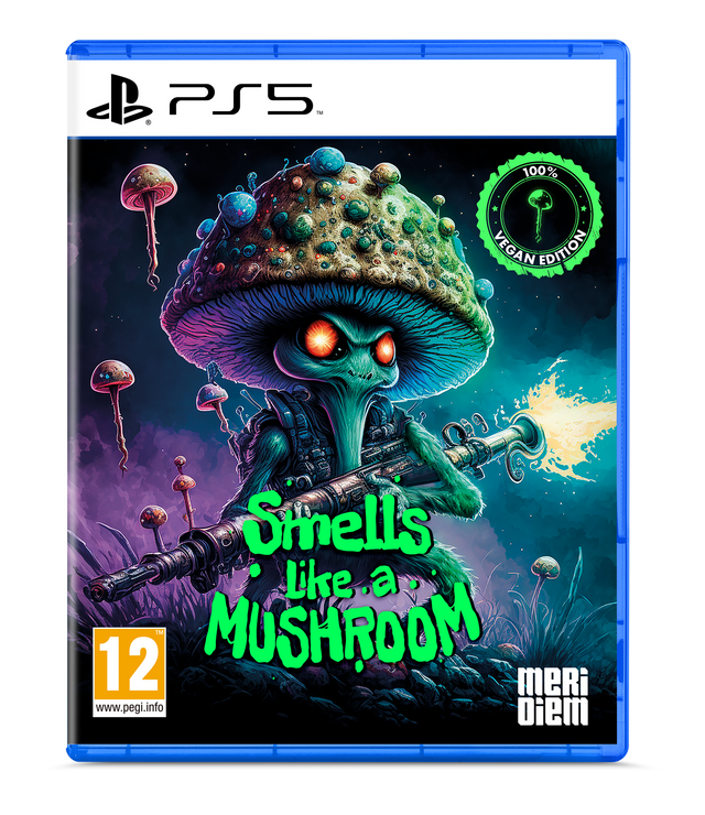 Smells Like A Mushroom - 100% Vegan Edition – PlayStation 5 – spilcover