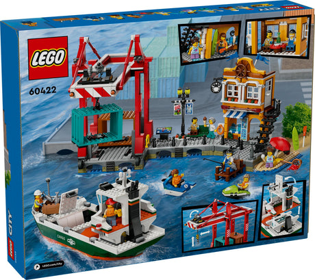 LEGO 60422 City Harbor with Cargo Ship LEGO