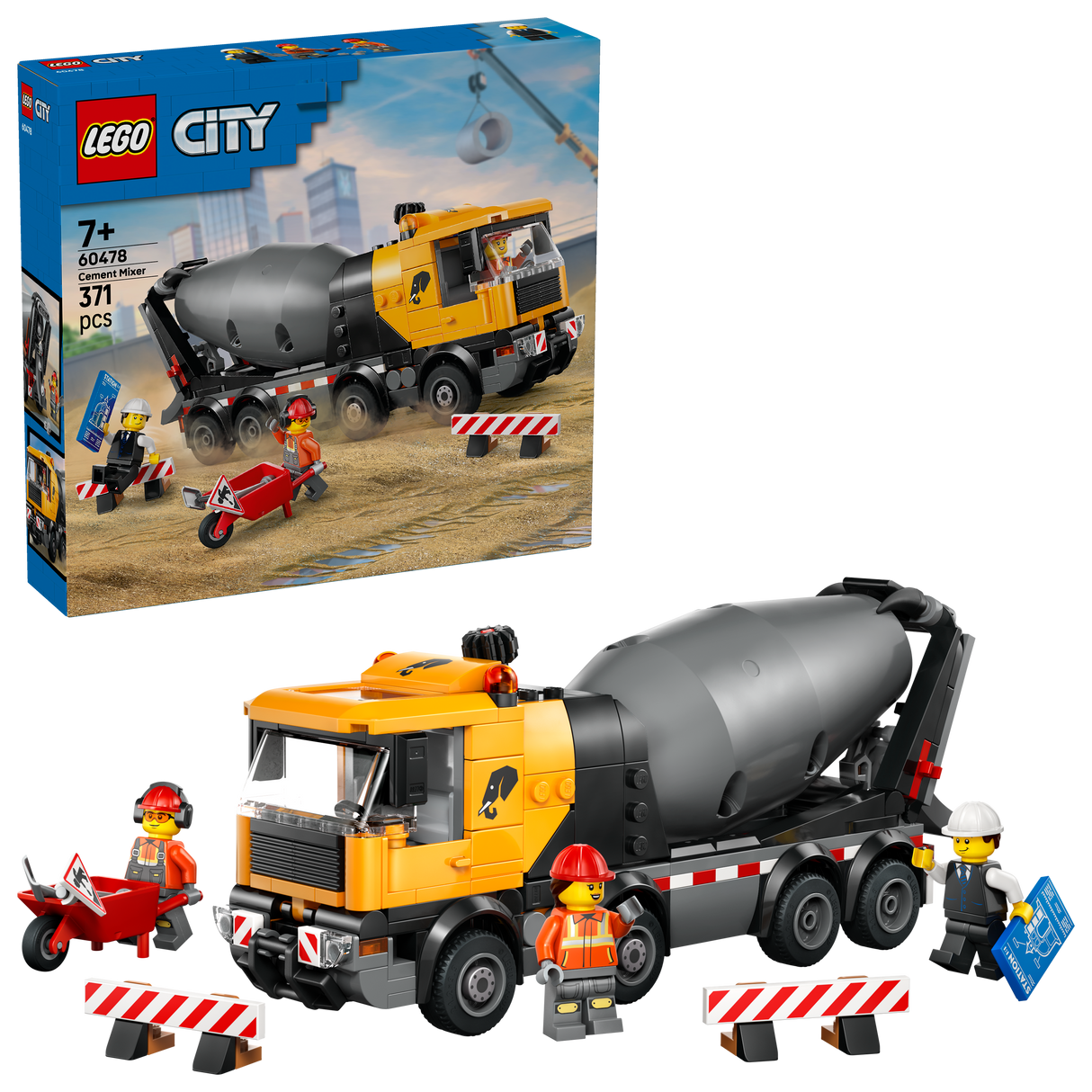 LEGO - City - Cement Mixer (60478)