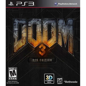 Doom 3 (BFG Edition) (Import) – PlayStation 3 – spilomslag