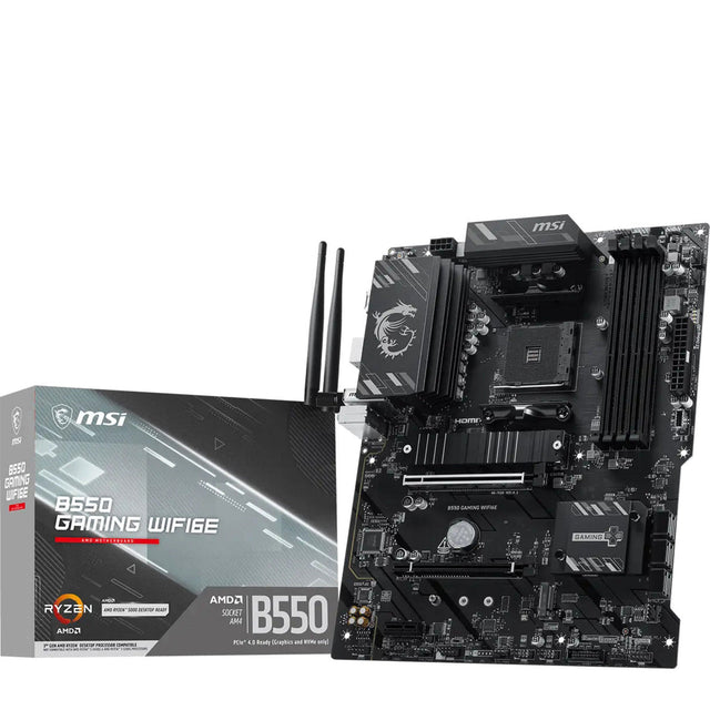 MSI B550 GAMING WIFI6E – AM4 bundkort