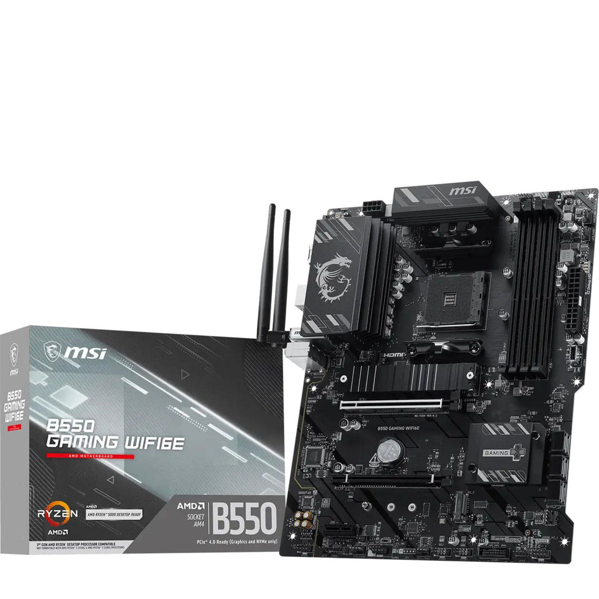 MSI B550 GAMING WIFI6E – AM4 bundkort