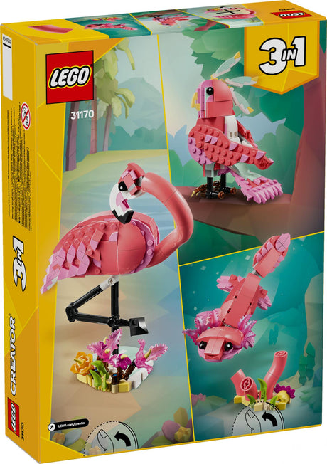 LEGO 31170 Creator 3-in-1 Pink Flamingo LEGO