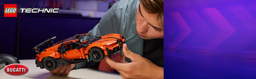 LEGO 42222 Technic Bugatti Chiron Pur Sport Hypercar, construction toy Lego