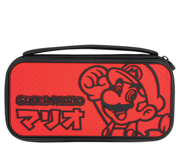 PDP Deluxe Console Case Super Mario Kana Edition Switch