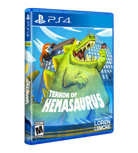 Terror of Hemasaurus (Limited Run) (Import) – PlayStation 4 – spilomslag