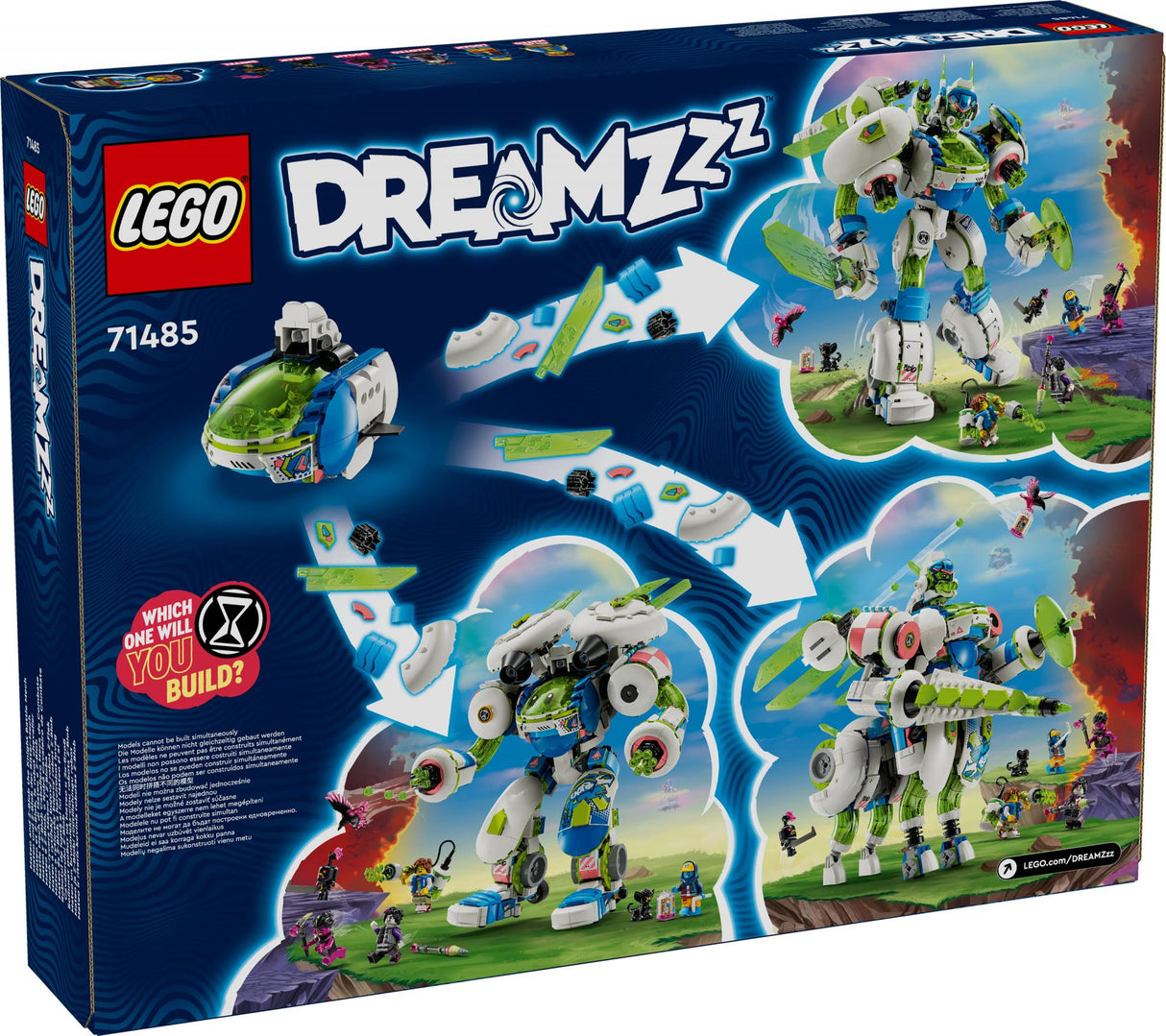 LEGO 71485 DREAMZzz Mateo and Z-Blob the Knight Mech LEGO