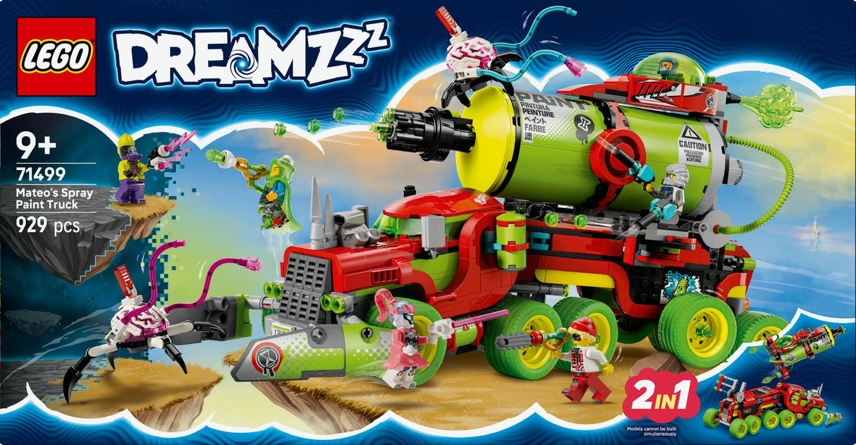 LEGO 71499 DREAMZz Mateo's Spray Can Truck LEGO