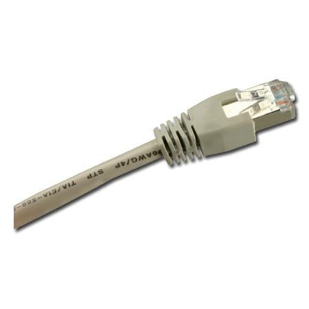 Gråt Sharkoon Cat.6 S/FTP netværkskabel med RJ45-stik