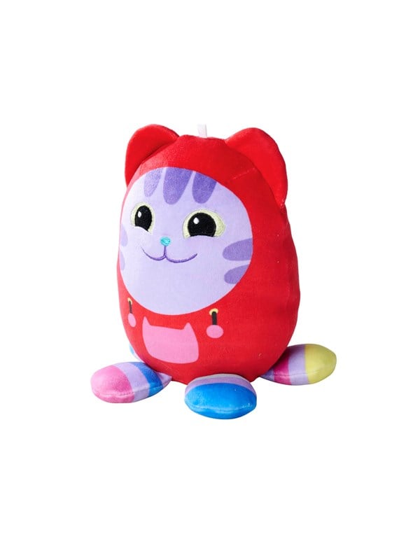 Gabby’s Dollhouse DJ Catnip – Squishy bamse 20 cm – forfra