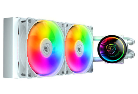 COUGAR Poseidon Elite 240, ARGB hvid AIO-vandkøler – produktdetalje