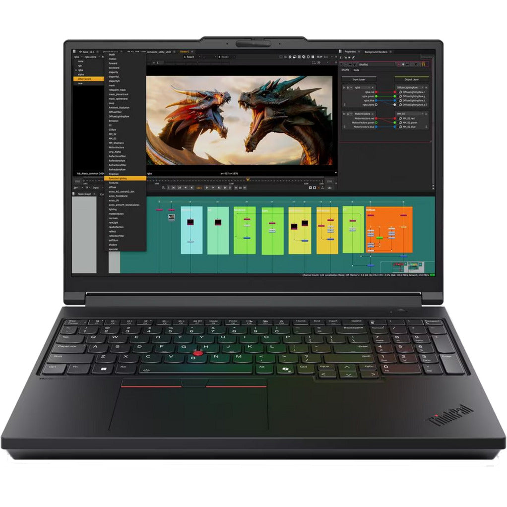 Lenovo ThinkPad P16 G3 21RQ005UGE – bærbar med tysk DE-layout