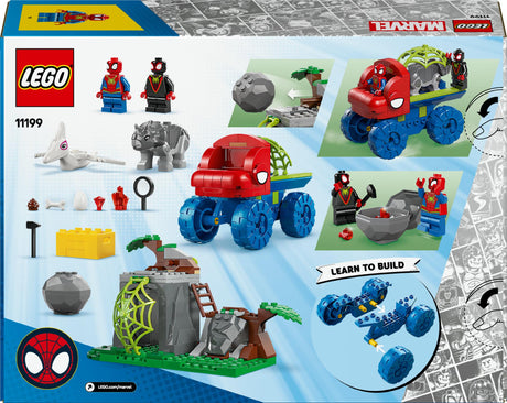 LEGO 11199 Marvel Spidey and his Super Friends Spidey's team on a rescue mission in the dino truck LEGO
