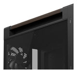 ASUS ProArt PA602 Wood Edition Modern Black - Tempered Glass Panel – nærbillede af produktets detaljer (vinkel 5)