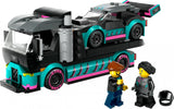 LEGO 60406 City Car Transporter with Racing Car, construction toy LEGO