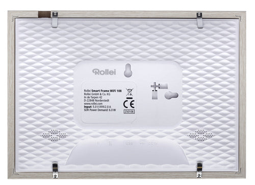 Rollei Smart Frame WiFi 108 – 10,1″ digital fotoramme, hvid – detalje eller anvendelse 9