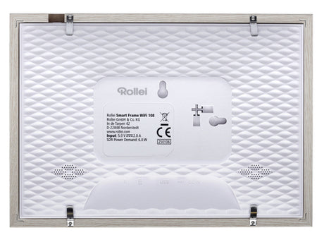 Rollei Smart Frame WiFi 108 – 10,1″ digital fotoramme, hvid – detalje eller anvendelse 9
