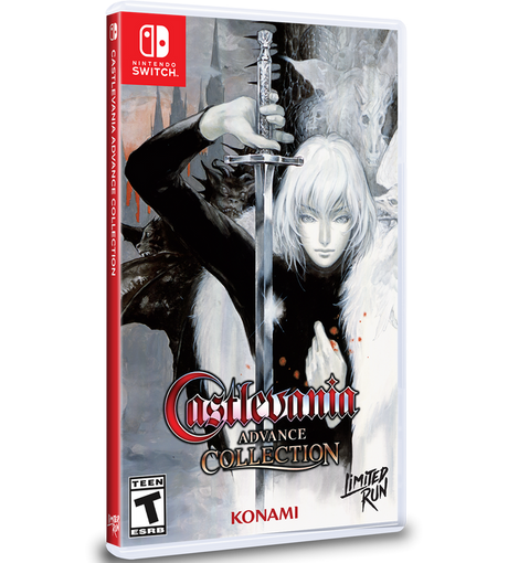 Castlevania Advance Collection - Aria of Sorrow Cover Limited Run
