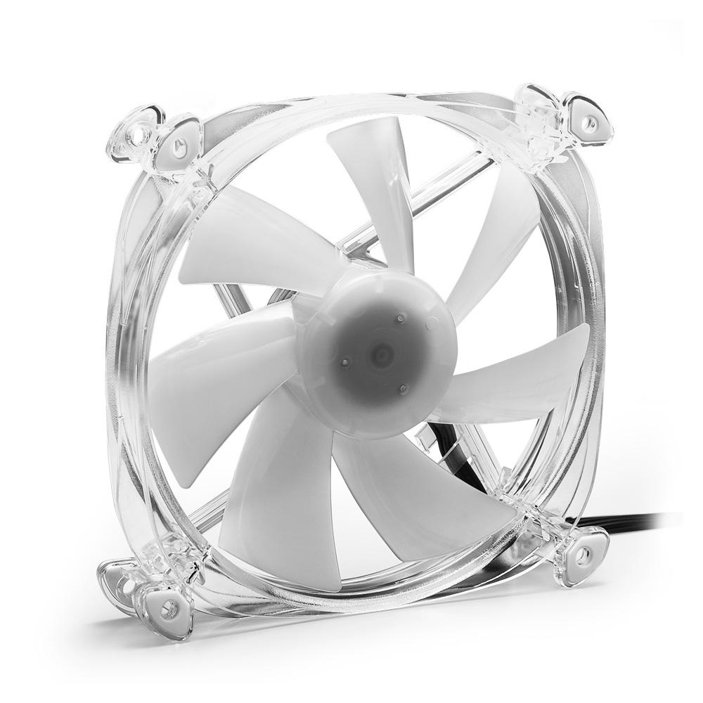 Sharkoon SHARK Disc PWM kabinetblæser – 120 mm, ARGB – billede 4