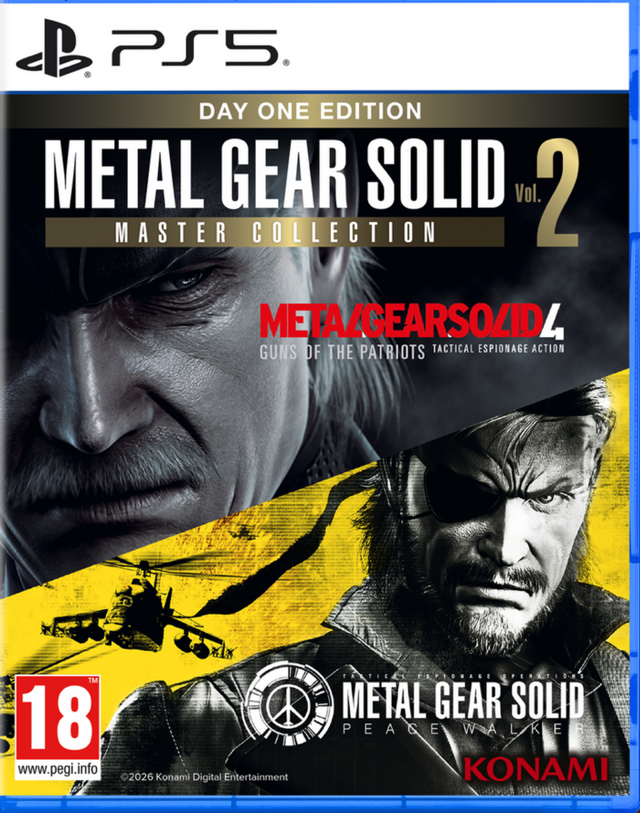 Metal Gear Solid Master Collection Vol 2  (Day One Edition) – PlayStation 5 – spilomslag