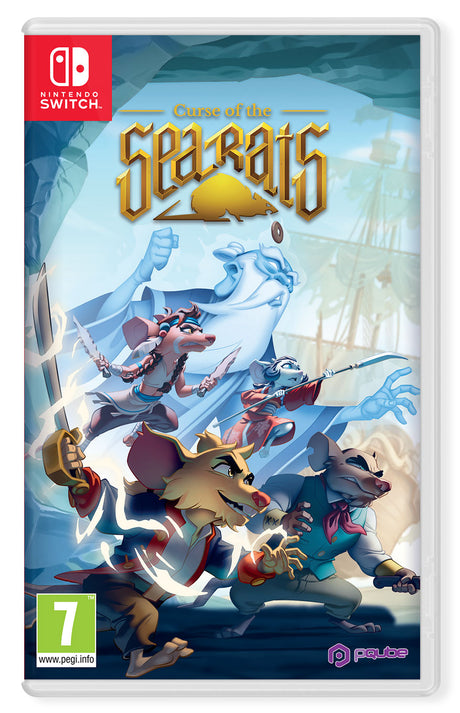 Curse of the Sea Rats – Nintendo Switch-emballage