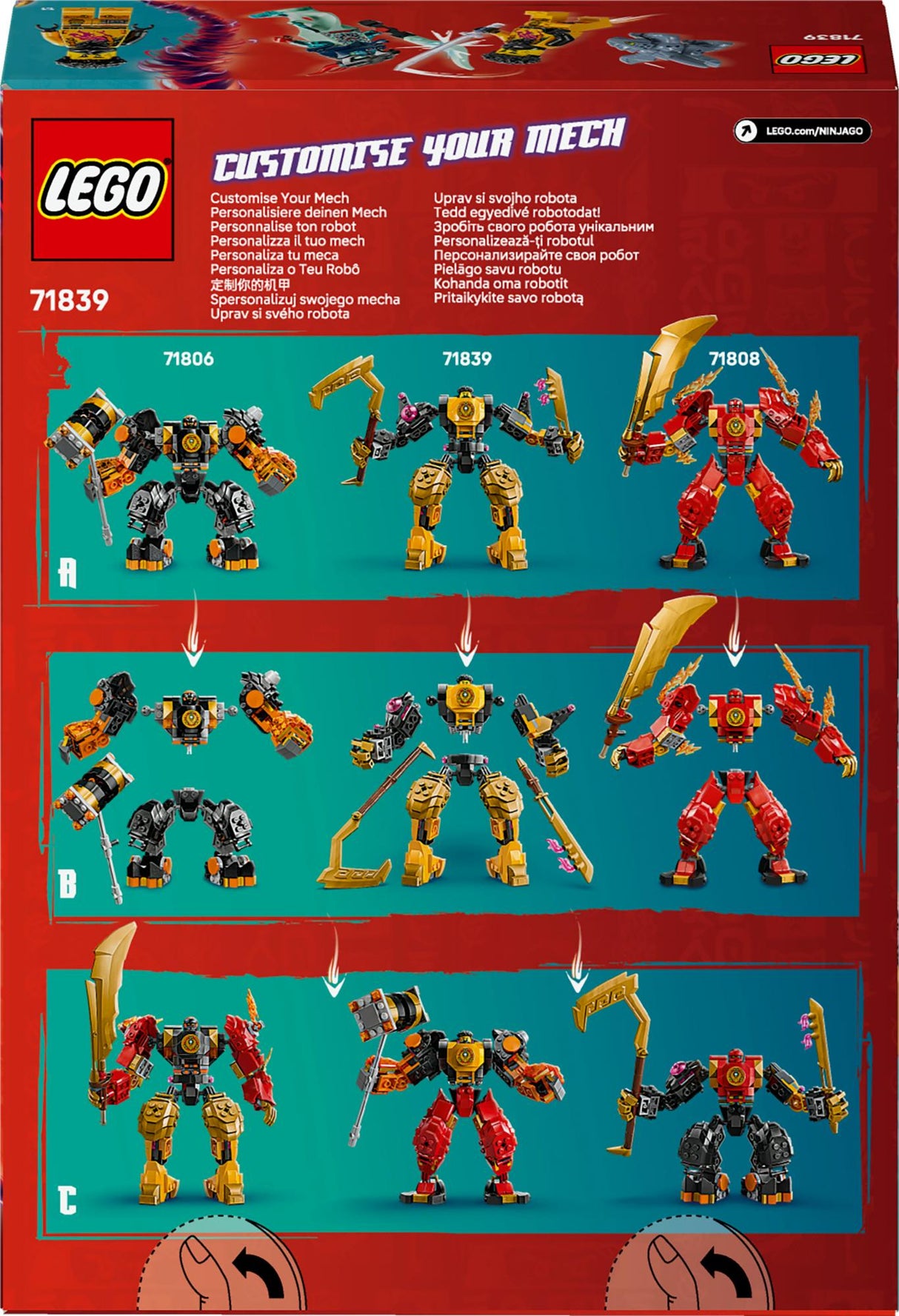 LEGO - Ninjago - Arin's Spinjitzu Battle Mech (71839) LEGO