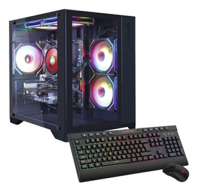 Hyrican Gamemax Infinity Mini BK 7796 R7 5700X/16GB/1TBSSD/RTX 5060Ti – produktbillede