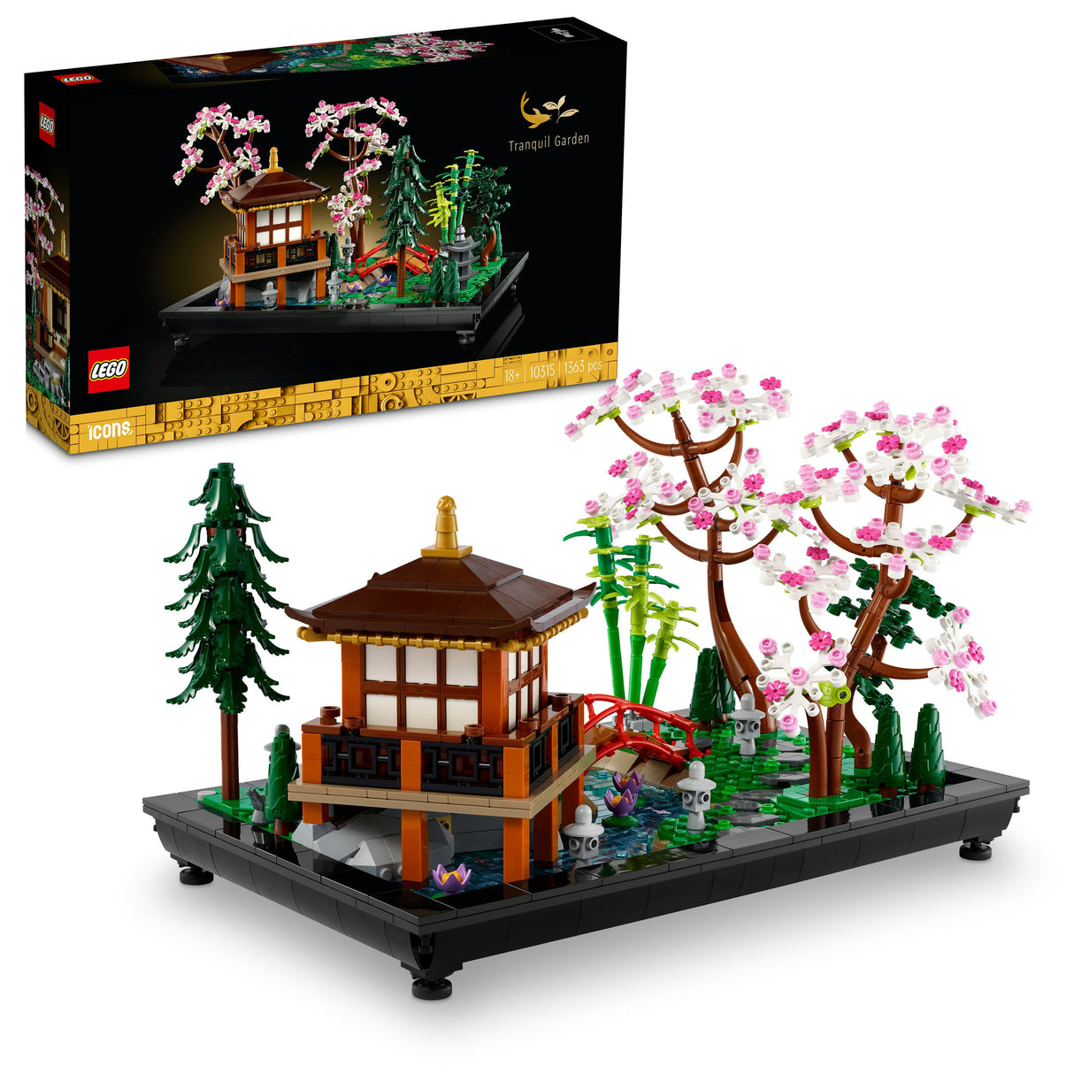 LEGO 10315 Icons Garden of Tranquility Construction Toy LEGO