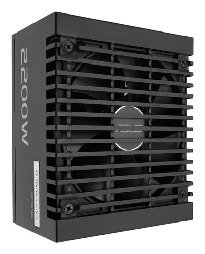 ASUS Pro WS 2200P – ventilatorgitter set skråt fra siden