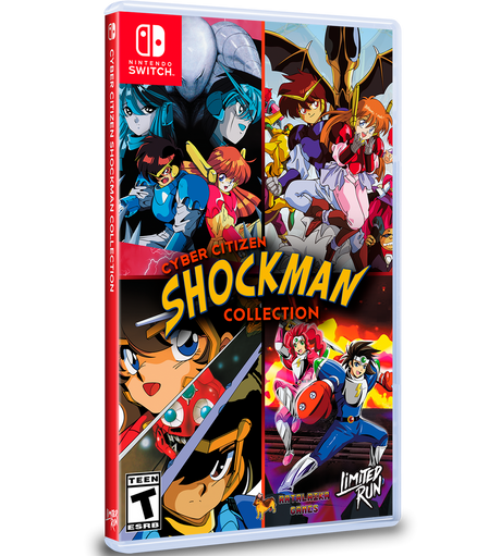 Cyber Citizen Shockman Collection (Import) – omslag til Nintendo Switch