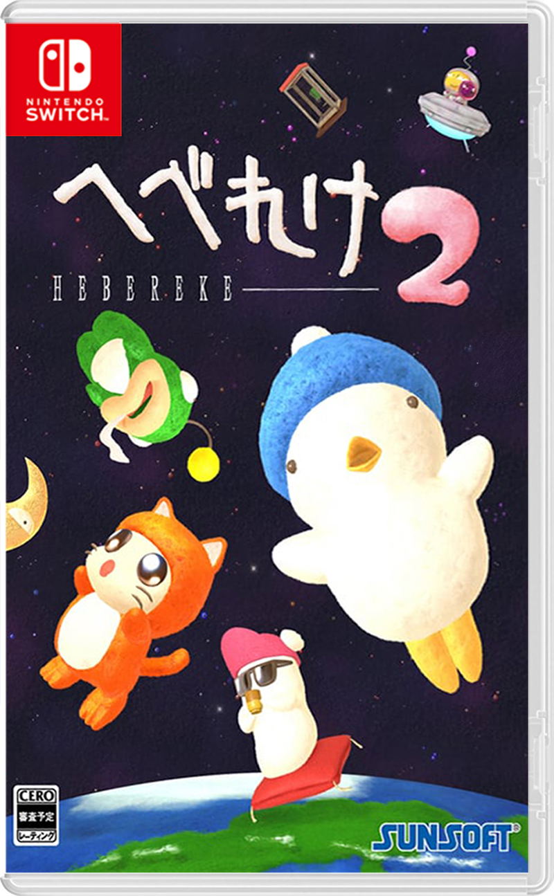 Hebereke 2 – Nintendo Switch – forside