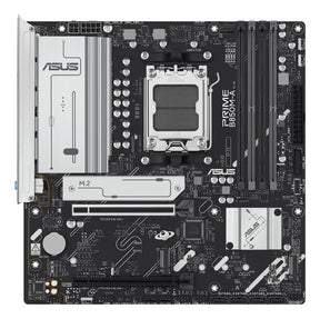 ASUS PRIME B850M-A-CSM – bundkort set ovenfra