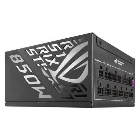 ASUS ROG Strix 850W Platinum – sidepanel og modulære kabeltilslutninger