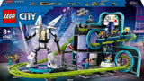 LEGO 60421 City Roller Coaster with Robot Mech, construction toy LEGO