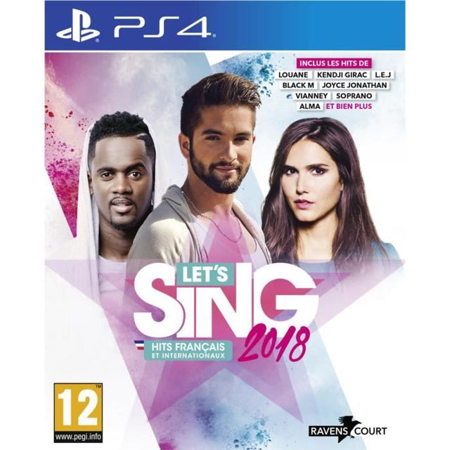 Let's Sing 2018 (UK/FR) – PlayStation 4 – spilomslag