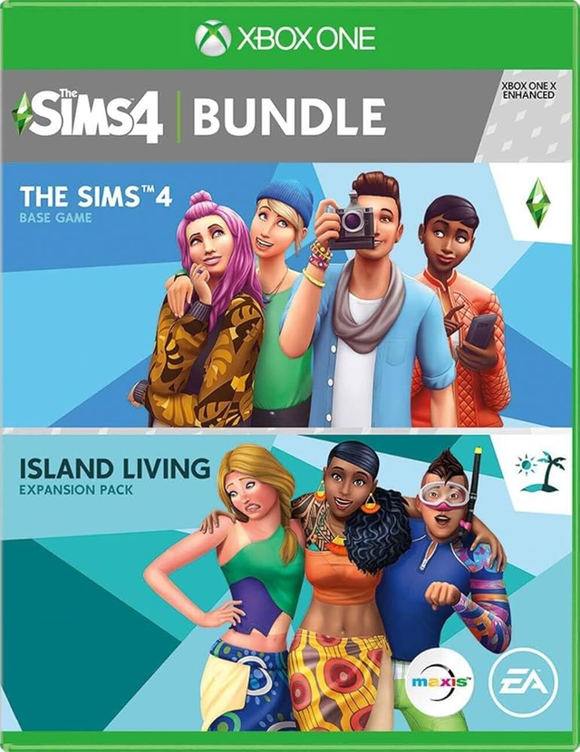 The Sims 4 + Island Living – import – Xbox One – spilomslag