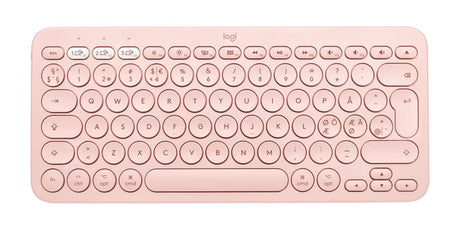 Logitech - K380 for Mac Multi-Device Bluetooth Keyboard, Rose (Nordic)