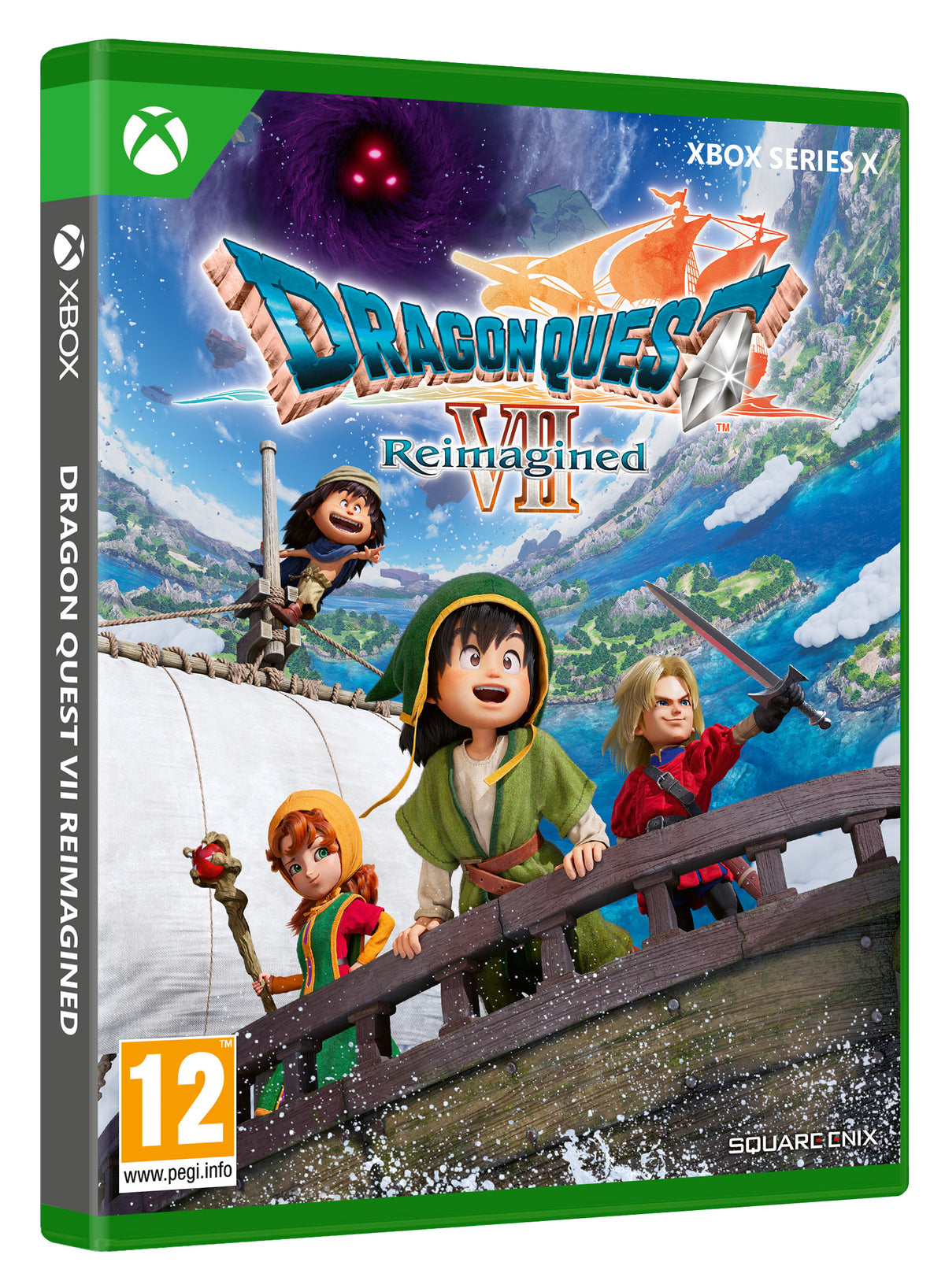 DRAGON QUEST VII Reimagined – Xbox Series X – spilomslag