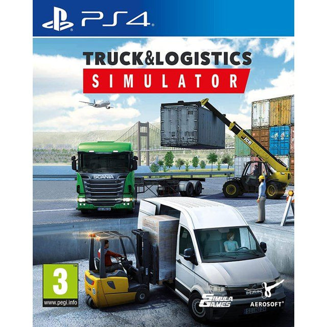 Truck and Logistics Simulator – PlayStation 4 – spilomslag