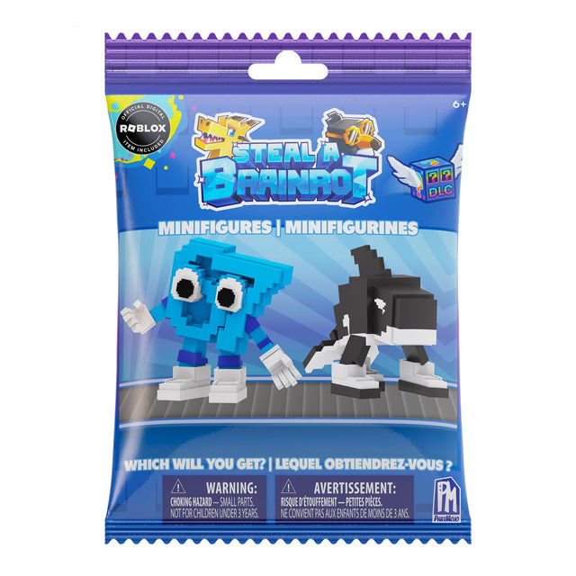 Roblox - Steal A Brainrot 2,67 Mystery Minifigures Blindbag (Assorted) (910501) Roblox