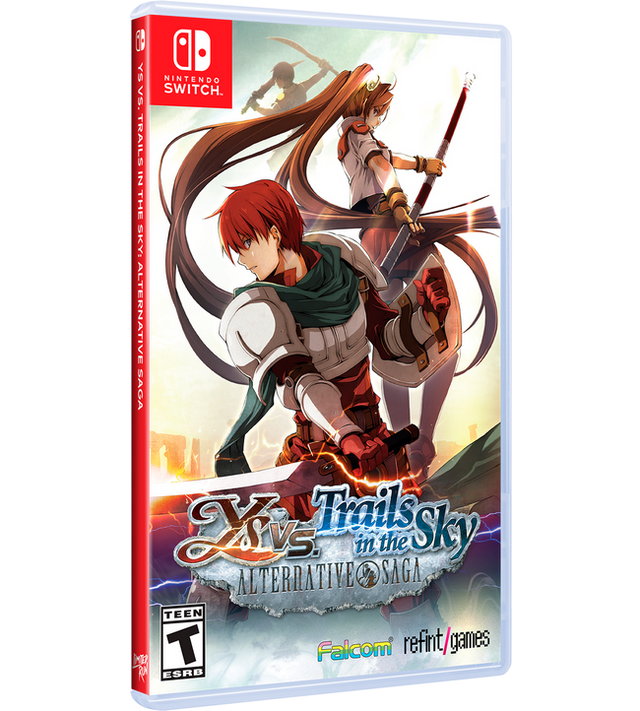 Ys vs. Trails in the Sky: Alternative Saga (Limited Run, Import) – emballage