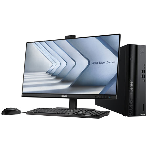 ASUS ExpertCenter D7 SFF D701SER-314100144X – vist i en samlet opsætning (vinkel 2)