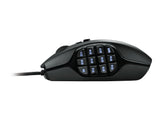 Logitech Gaming Mouse G600 MMO Laserkabel Schwarz