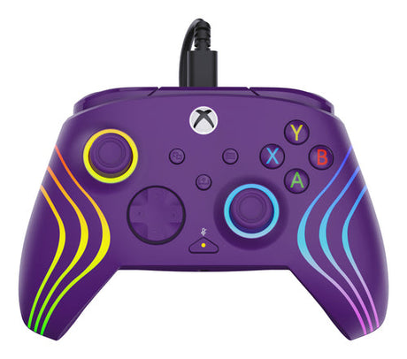 Turtle Beach Afterglow Wave Wired – Xbox/PC, lilla – Front og knapper