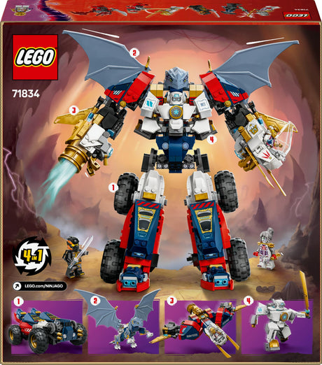 LEGO 71834 Ninjago Zane's Ultra Combo Mech LEGO
