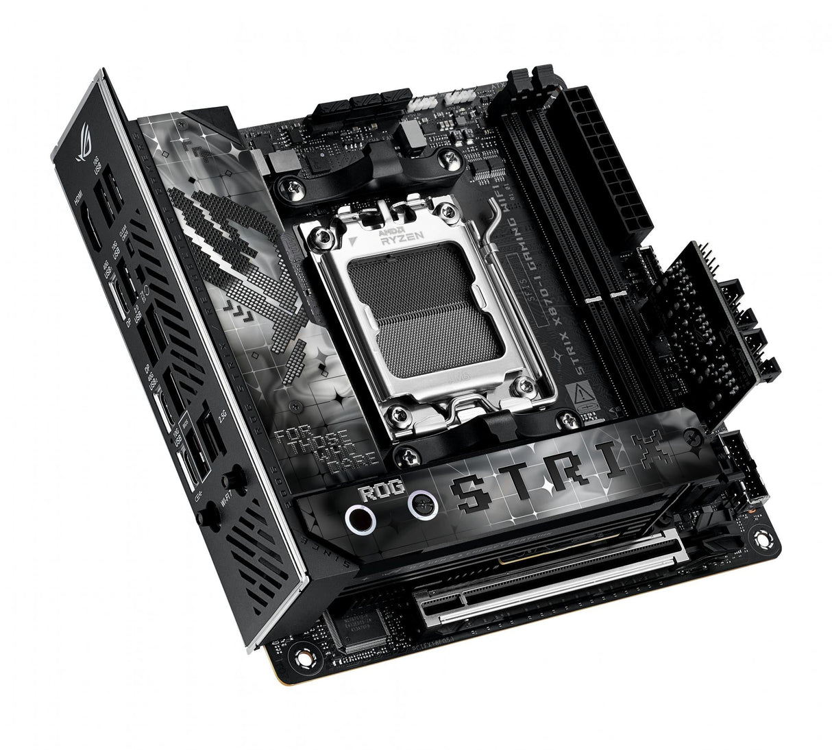 ASUS ROG STRIX X870-I GAMING WIFI (mITX, X870, AM5, DDR5) ASUS